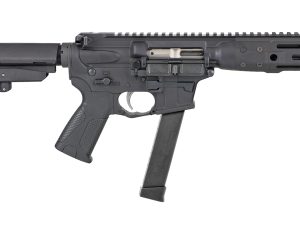 LWRC ICP9B8SBA3 IC-9  9mm Luger 8.50" 30+1 Black Nitride Threaded Barrel, Black Anodized Aluminum Picatinny Rail Receiver, SB Tactical SBA3 Brace, LWRC Ultra Combat Grip, Ambidextrous