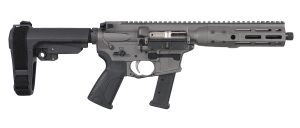 LWRC ICP9TG8SBA3 IC-9  9mm Luger 8.50" 33+1 Black Nitride Threaded Barrel, Tungsten Anodized Aluminum Picatinny Rail Receiver, SB Tactical SBA3 Brace, LWRC Ultra Combat Grip, Ambidextrous