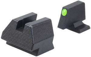 HK 51000938 Elevated Sight  Iron Sight Green Tritium Black Frame Fits H&K VP9 9mm