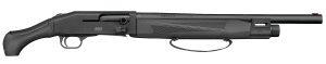 Mossberg 83002 990 AfterShock 12 Gauge Semi-Auto 3" 5+1 18.50" Matte Blued Barrel, Strapped w/M-LOK Forend, Matte Blued Receiver, Black Synthetic Aftershock Grip, Ambidextrous