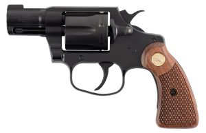 Colt Mfg COBRAMB2WBB Night Cobra  38 Special +P 6rd Shot 2" Black PVD Stainless Steel Barrel, Cylinder & Frame, Wood Grip, Exposed Hammer