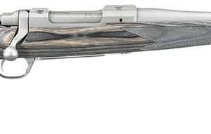 Ruger 17107 Hawkeye  Sports South Exclusive Compact 223 Rem 4+1 16.50" Matte Stainless Steel Barrel & Receiver, Fixed Black Laminate Stock