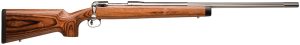 Savage Arms 19139 12 BVSS Full Size 308 Win 4+1 26" Stainless Heavy Fluted Barrel, Matte Stainless Steel Receiver Drilled & Tapped ,Satin Brown Fixed Laminate Stock, Right Hand