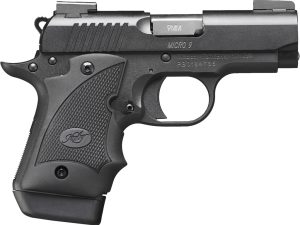 Kimber Micro 9 Pistol 9 mm 3.15 in. Matte Black 7+1 rd. w/ Hogue Grip