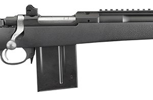 Ruger 6830 Scout  Sports South Exclusive 308 Win 10+1 16.10" Matte Black Threaded Barrel, Matte Black Steel Receiver w/Picatinny Rail, Black Synthetic Fixed Stock, Right Hand