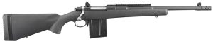 Ruger 6830 Scout  Sports South Exclusive 308 Win 10+1 16.10" Matte Black Threaded Barrel, Matte Black Steel Receiver w/Picatinny Rail, Black Synthetic Fixed Stock, Right Hand