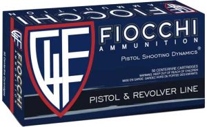 FIOCCHI 40 SW 180GR JHP - 50RD 20BX/CS
