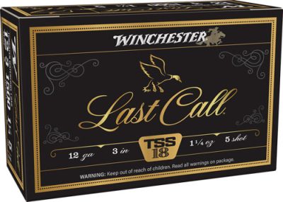 WINCHESTER LAST CALL TSS 12GA - 3" 1-1/4OZ #5 10RD 10BX/CS
