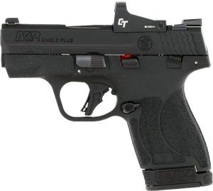 S&W M&P9 SHIELD PLUS BUNDLE - CT OPTIC NIGHT SIGHT 13/10 MAG
