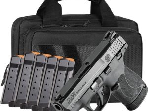 S&W M&P9 SHIELD PLUS 9MM TS - 6 MAGS 3.1" BLACK BUNDLE