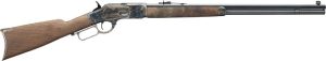 WINCHESTER 1873 SPORTER 44-40 - OCTAGON/BLUED 24" CASE COLORED