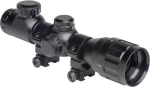HATSAN OPTIMA 4x32CE AO - COMPACT SCOPE W/ RINGS & CAPS