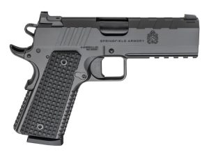 Springfield Armory 1911 Emissary Handgun .45 ACP 8rd Magazines (2) 4.25" Barrel Black