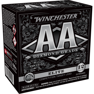 Winchester AA Diamond Grade Shotshells 12 ga 2-3/4" 1-1/8oz  1300 fps #7.5 25/ct