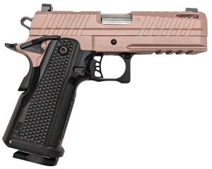 LFA Apollo 11 Compact Pistol - 9mm | Rose Blush |Aluminum Grip | 4.1" | 1x17rd Mag