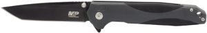 S&W KNIFE M&P M2.0 2-TONE CLIP - FOLDER 3.5" TANTO FNGR FLIPPER