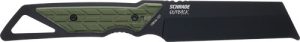 SCHRADE KNIFE OUTBACK CLEAVER - FIXED 3.6" BLACK/GREEN