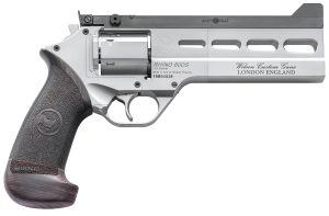 Chiappa Firearms 340302 Rhino Match Master 38 Special 6 Shot, 6" Gray PVD Steel Vent Rib Barrel & Cylinder, Gray PVD Aluminum Frame, Black Hogue Micarta Grip, Exposed Hammer