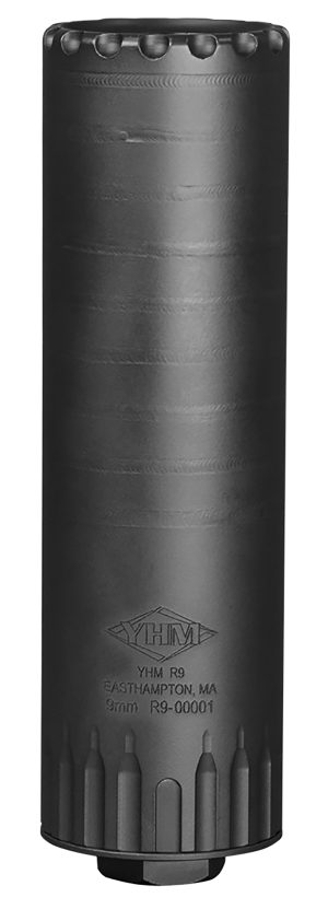 Yankee Hill 215528 R9  9mm Luger 1.562" Black Cerakote 17-4 Stainless Steel 1/2"-28 tpi