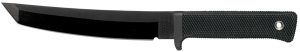 Cold Steel CS49LRT Recon  7" Fixed Tanto Plain Black Tuff-Ex Finish SK-5 Steel Blade/Black Kray-Ex Handle Includes Sheath