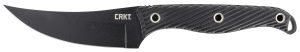 CRKT 2709 Clever Girl  4.60" Fixed Plain Black Powder Coated SK-5 Steel Blade/ Black G10 Handle Includes Sheath