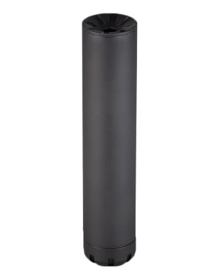 SilencerCo SU75 Sparrow 22  22 Cal Rimfire, Rated Up To 5.7x28mm, 5.08" L Black Stainless Steel, Compatible with Delta Adapters, Includes 1/2-28" tpi Spacer