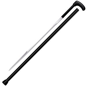 Cold Steel CS88SCFD Sword Cane  3Cr13MoV SS Blade, Black Heavy Duty Nylon Handle