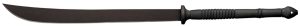 Cold Steel CS97THAMS Thai  22" Black Matte Baked-On Anti Rust 1055 Carbon Steel Blade/ Flat, Oval Black w/Steel Guards Polypropylene Handle 36.50" Long Includes Sheath