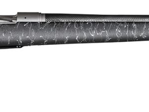 Christensen Arms CA10299414411 Ridgeline  308 Win 4+1 24" Carbon Fiber/Threaded Barrel, Tungsten Gray Cerakote, Black with Gray Webbing Stock