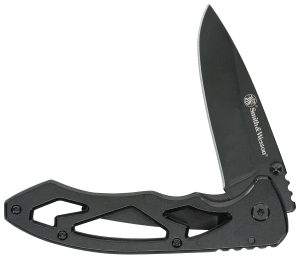Uncle Henry CK400LCP Skeletonized  Large 3" Folding Drop Point Plain Stainless Steel Blade 4.40" Handle Includes Pocket Clip
