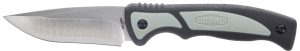 Old Timer 1137135 Trail Boss  3.70" Fixed Drop Point Plain Stainless Steel Blade 5.25" TPE Handle Includes Sheath