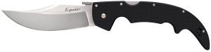Cold Steel CS62MGD Espada  Large 5.50" Folding Clip Point Plain S35VN SS Blade/6.75" Black w/Polished Bolsters G10 Handle Includes Belt Clip