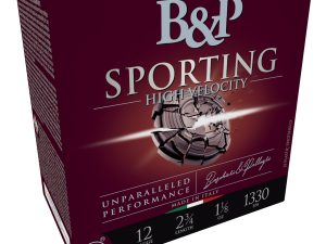 B&P 12B8SCH8 Sporting Clay  12Gauge 2.75" 1 1/8oz 8Shot 25 Per Box/10 Case