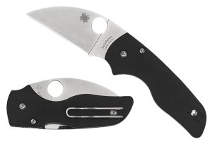 Spyderco C230GPWC Lil' Native  2.44" Folding Wharncliffe Plain CPM S30V SS Blade/Black Textured G10 Handle Includes Pocket Clip