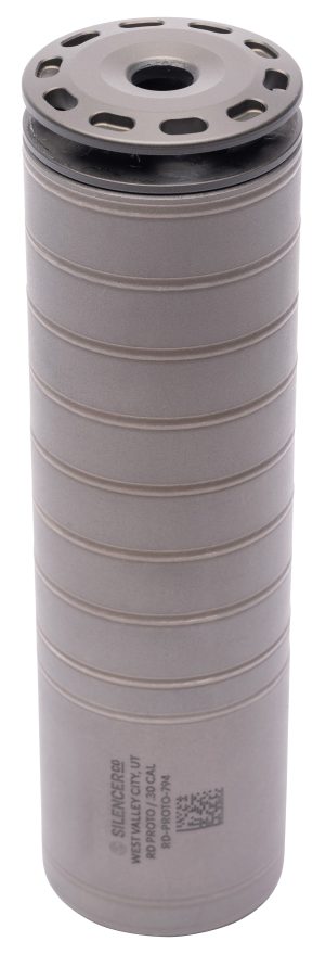 SilencerCo SU5328 Scythe-Ti  30 Cal (7.62mm), Rated Up To 300 RUM, 6.16" L Titanium, Single-Port Anchor Break, 5/8"-24 tpi Direct Thread Adapter