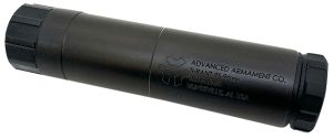 ADVANCED ARMAMENT COMPANY 65040 Silencer Ti-Rant 9S 9mm Black 17-4 Stainless Steel *No Piston