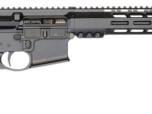 Sons Of Liberty Gun Works BROADSWORD896MAX16 Broadsword  6mm MAX Black Hardcoat Anodize Picatinny Rail Receiver, M-LOK Handguard, B5 Bravo Black Synthetic Stock