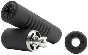 Ab Suppressor F22-78-BB Raptor  7.62mm 1.625" Black Titanium 5/8"x24