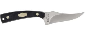 Old Timer 1179216 Sharpfinger  3.30" Fixed Clip Point Plain Stainless Steel Blade/ Delrin Handle