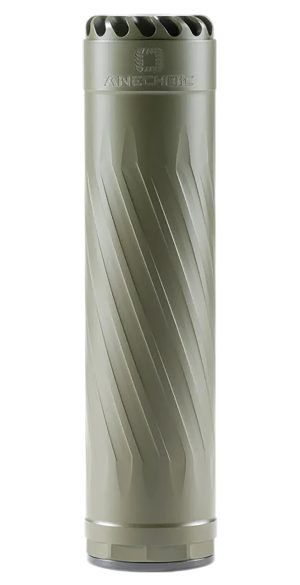 Anechoic X35OD Anechox 35  9mm/350Legend/338Lapua 1.62" Olive Titanium/Stainless Steel 1/2"x28