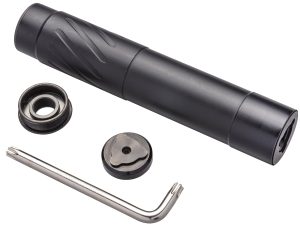 Banish(Silencer Central) 100000111324 Banish 46-V2 .460 cal 1.59" Black Titanium/Stainless Steel 5/8"x24