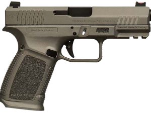 Gforce Arms GFRPX3C9TG Exodus  9mm Luger 15+1 4.02" Black Steel Barrel, Tactical Gray Cerakote Serrated Steel Slide, Tactical Gray Polymer Frame w/Accessory Rail, Textured Grip