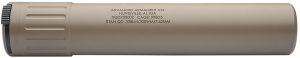 ADVANCED ARMAMENT COMPANY 86601 Titan-QD  338LM/8.6BLK 1.85" FDE Titanium