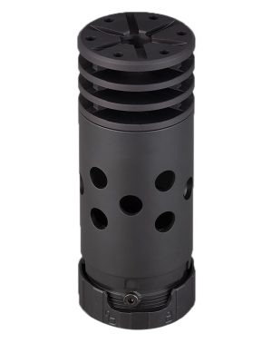 SilencerCo AC2082 ASR Anchor Brake Black Matte Steel 30 Cal