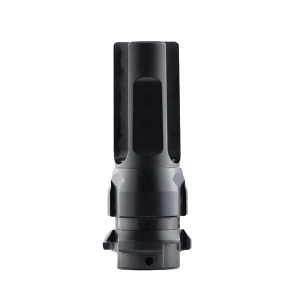 Dead Air DA311 KeyMo Flash Hider Black Nitride 4140 HT Alloy Steel M13x1LH Threads 2.70" OAL 22 Cal