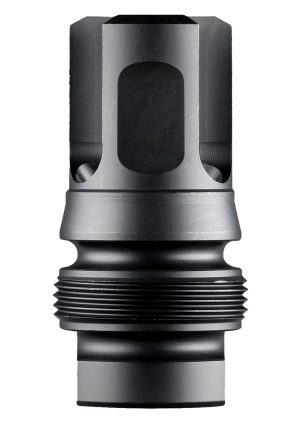 Dead Air DA130 Xeno 3-Prong Flash Hider Black Nitride 4140 HT Alloy Steel 5/8"x24 Threads 1.96" OAL 9mm