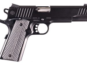 Alpha Foxtrot AA27X4ENA-XQBK08-WBS AF1911  Full Size Frame 9mm Luger 8+1 5" Black QPQ Stainless Steel Serrated Slide, Black QPQ Serrated Polymer Grip