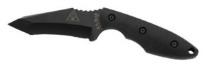 KA-BAR TDI HINDERER HELL FIRE - KNIFE 3.5625" W/SHEATH BLACK