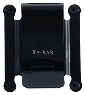 Ka-Bar 1480CLIP Belt Clip  For Ka-Bar TDI/Hinderer/Becker, Black Metal