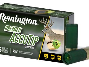 Remington Ammunition 20731 Premier AccuTip  12 Gauge 3" Sabot Slug Shot 5 Per Box/ 20 Cs
